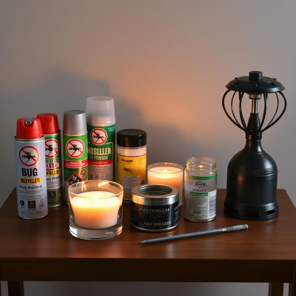 Various ineffective mosquito products